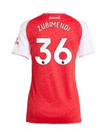 Ženske Nogometnih dresov Arsenal Martin Zubimendi #36 Domači 2025-26 Kratki rokavi